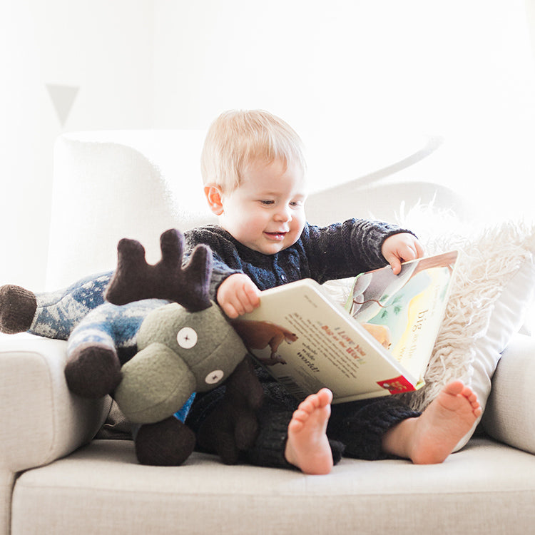 moose stuffed animal handmade in canada safe for all ages