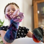 Hand Puppets - Cate and Levi