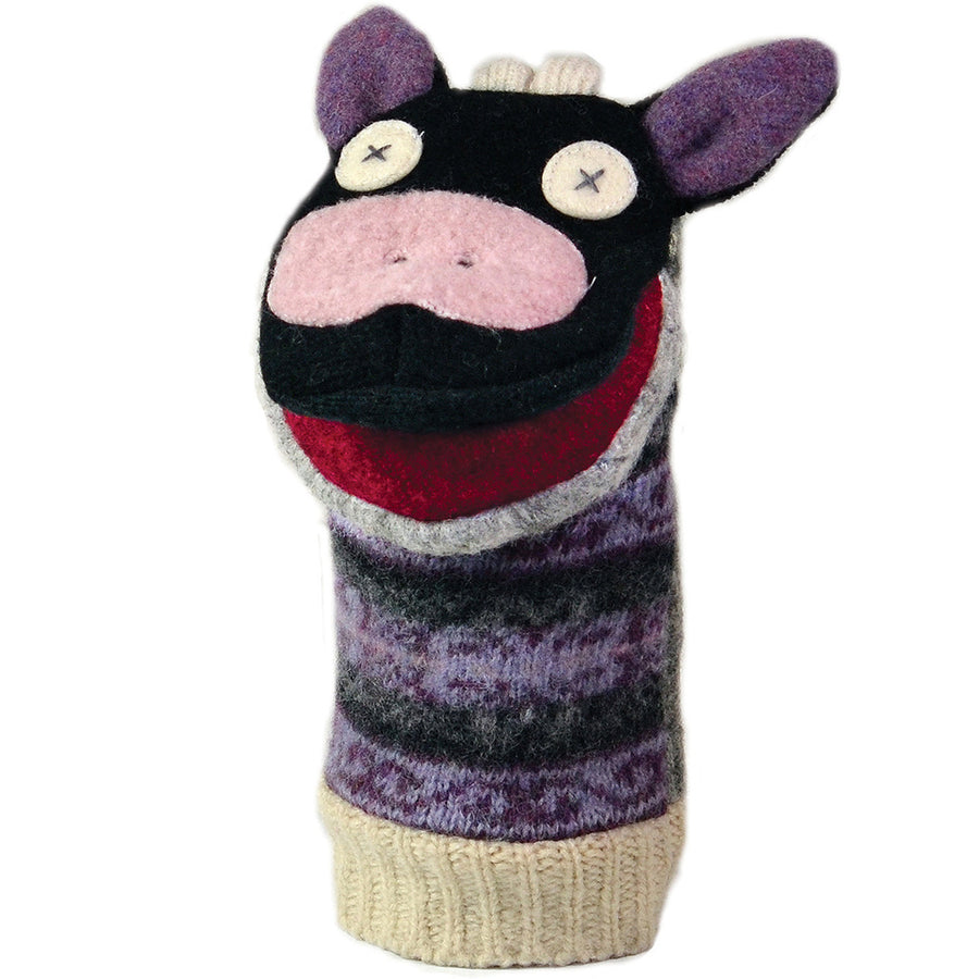 Cow Wool Puppet - Cate and Levi
