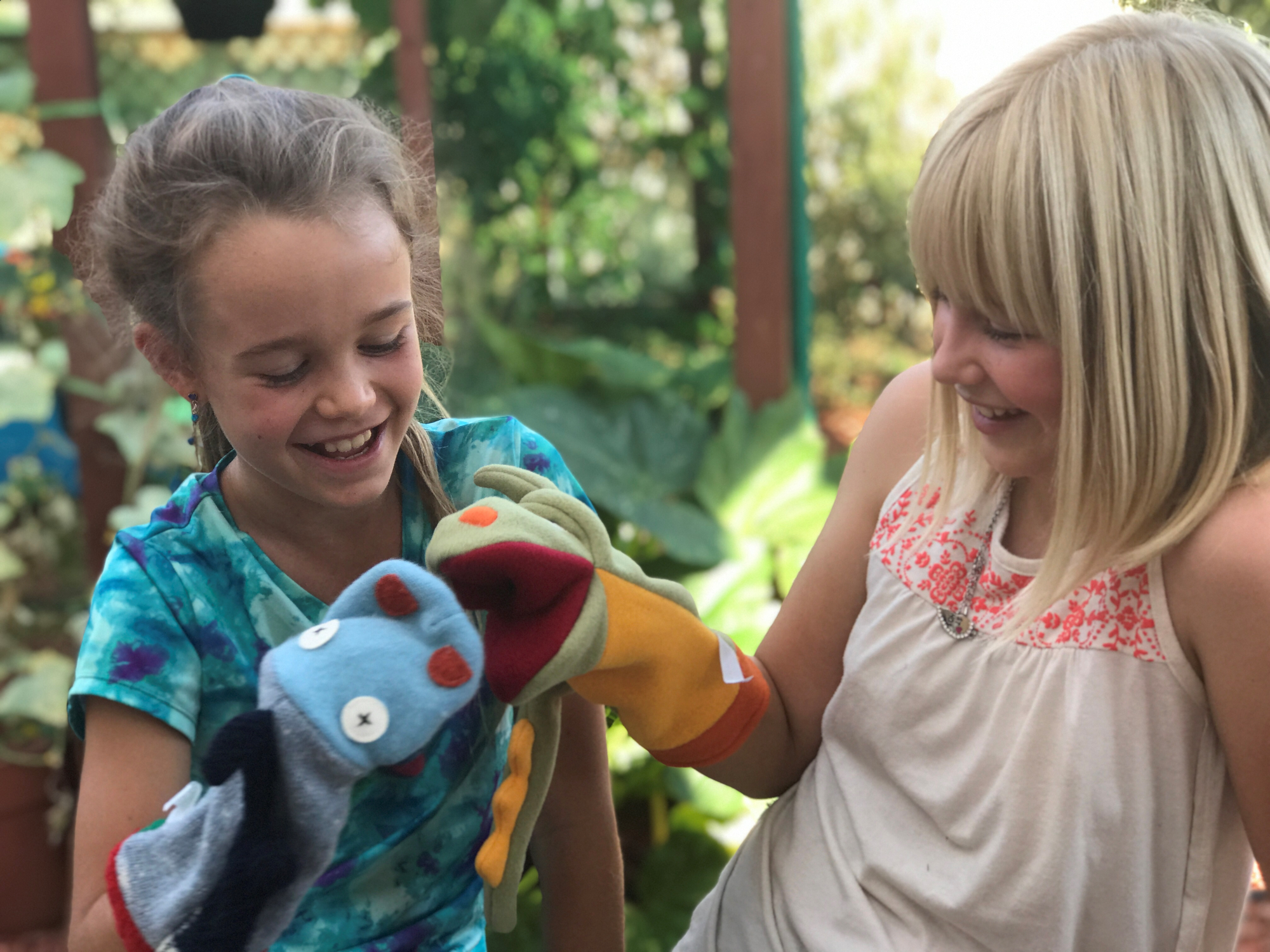 Hand Puppets - Cate and Levi