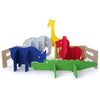 3D Felt Toddler Puzzle Zoo, Made in Canada, Eco Friendly, Develops Fine Motor Skills